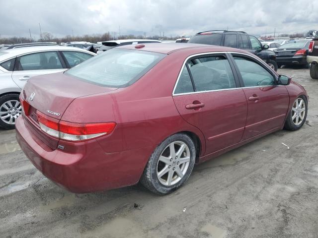 1HGCM66574A041654 - 2004 HONDA ACCORD EX RED photo 3