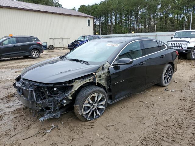 1G1ZD5ST2JF136671 - 2018 CHEVROLET MALIBU LT BLACK photo 1