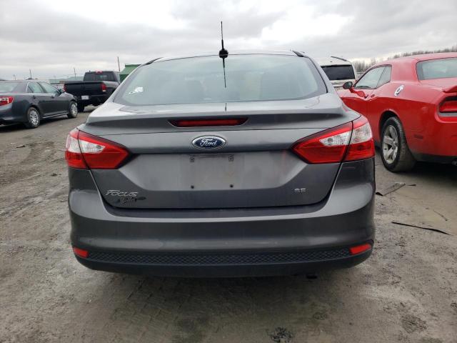 1FAHP3F27CL313404 - 2012 FORD FOCUS SE GRAY photo 6