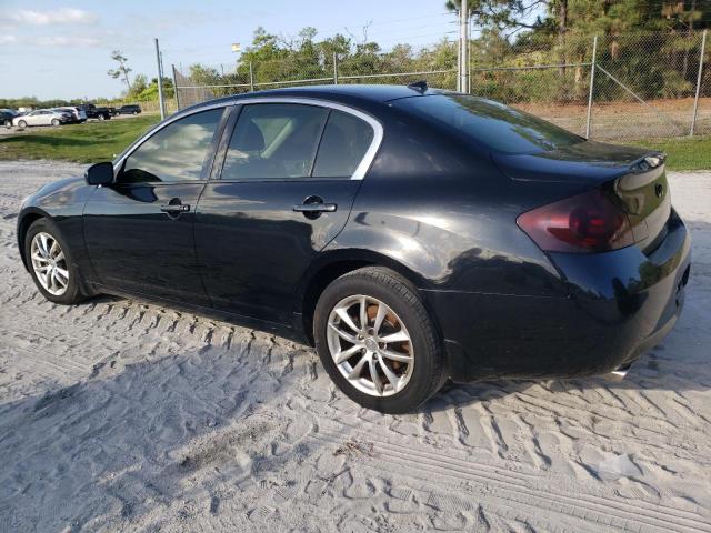 JNKBV61F68M275987 - 2008 INFINITI G35 BLACK photo 2