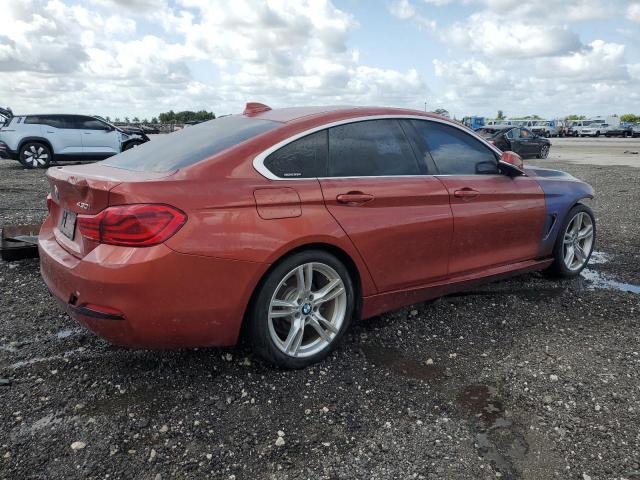 WBA4J1C50KBM17845 - 2019 BMW 430I GRAN COUPE ORANGE photo 3