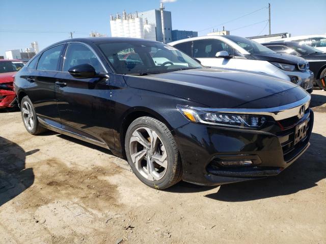 1HGCV1F51JA137422 - 2018 HONDA ACCORD EXL BLACK photo 4