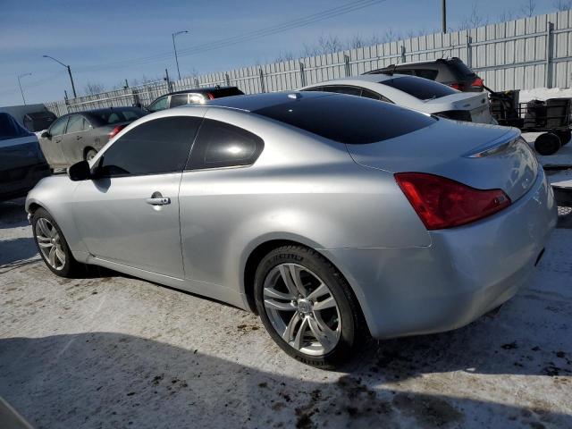 JN1CV6EL3AM151562 - 2010 INFINITI G37 SILVER photo 2