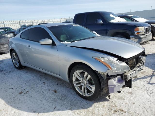 JN1CV6EL3AM151562 - 2010 INFINITI G37 SILVER photo 4