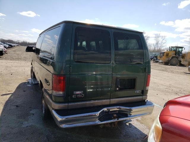 1FMRE11L01HB67478 - 2001 FORD ECONOLINE E150 WAGON GREEN photo 6