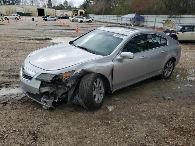 19UUA8F22DA011167 - 2013 ACURA TL SILVER photo 1