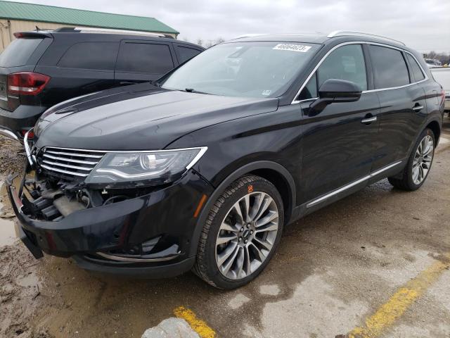 2LMTJ8LR3GBL22188 - 2016 LINCOLN MKX RESERVE შავი ფოტო 1