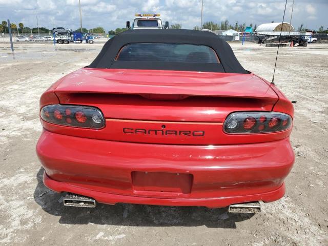 2G1FP32KX22129296 - 2002 CHEVROLET CAMARO RED photo 6