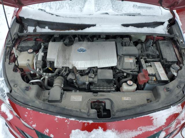 JTDKARFP7K3113248 - 2019 TOYOTA PRIUS PRIM 红色 照片 11