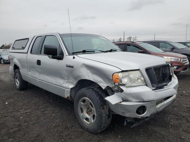 1FTRX12W26KA81333 - 2006 FORD F150 GRAY photo 4