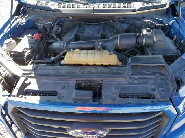 1FTFW1EG3HFB26933 - 2017 FORD F150 SUPERCREW BLUE photo 11