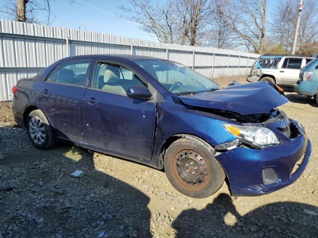 2T1BU4EE7CC819977 - 2012 TOYOTA COROLLA BASE BLUE photo 4