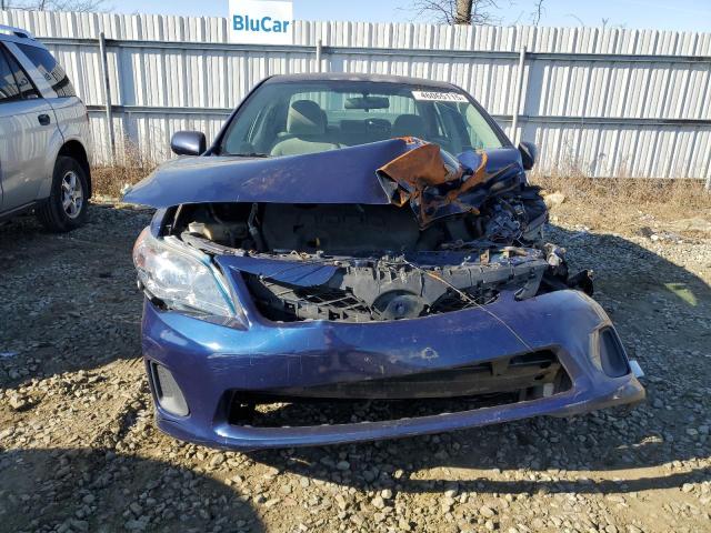 2T1BU4EE7CC819977 - 2012 TOYOTA COROLLA BASE BLUE photo 5