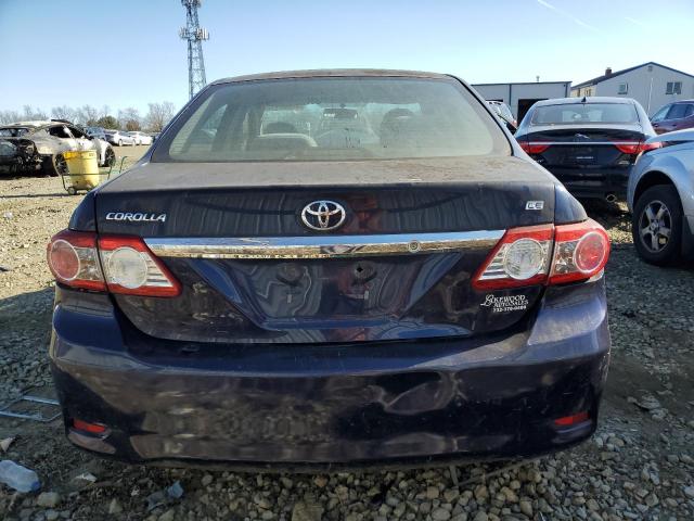2T1BU4EE7CC819977 - 2012 TOYOTA COROLLA BASE BLUE photo 6