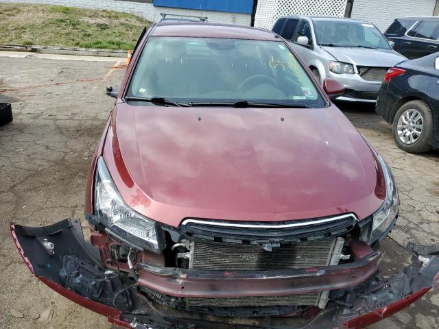 1G1PE5SB8G7152744 - 2016 CHEVROLET CRUZE LIMI LT MAROON photo 5