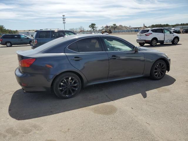 JTHCK262X82025501 - 2008 LEXUS IS 250 GRAY photo 3