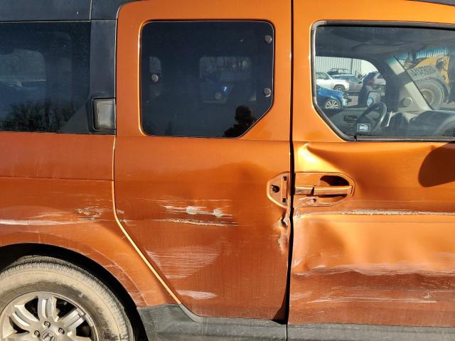 5J6YH28787L000758 - 2007 HONDA ELEMENT EX ORANGE photo 10