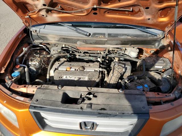 5J6YH28787L000758 - 2007 HONDA ELEMENT EX ORANGE photo 11