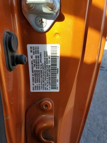 5J6YH28787L000758 - 2007 HONDA ELEMENT EX ORANGE photo 12