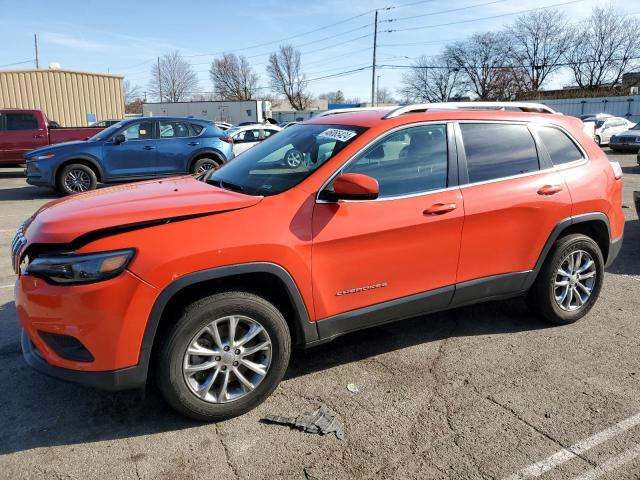 1C4PJMMX3MD235291 - 2021 JEEP CHEROKEE LATITUDE LUX ORANGE photo 1