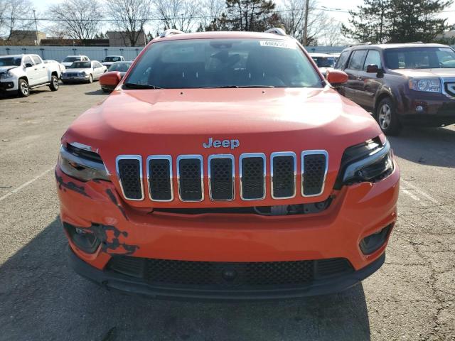 1C4PJMMX3MD235291 - 2021 JEEP CHEROKEE LATITUDE LUX ORANGE photo 5