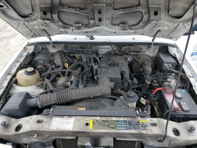 1FTYR10D55PA59903 - 2005 FORD RANGER WHITE photo 11