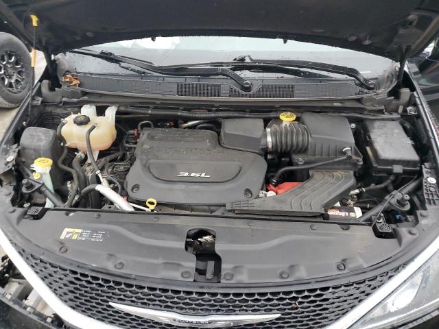 2C4RC1EG1HR741317 - 2017 CHRYSLER PACIFICA TOURING L PLUS BLACK photo 12