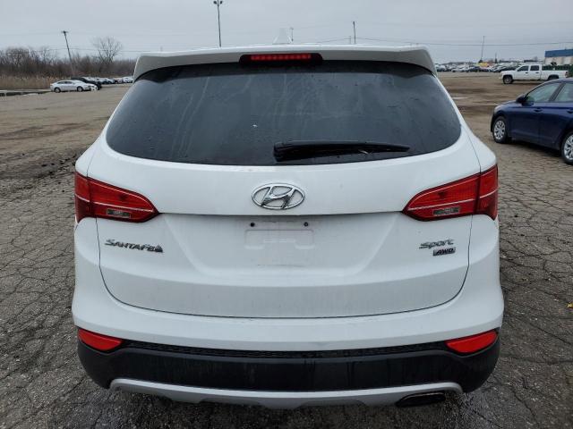 5XYZTDLB4GG367703 - 2016 HYUNDAI SANTA FE S WHITE photo 6