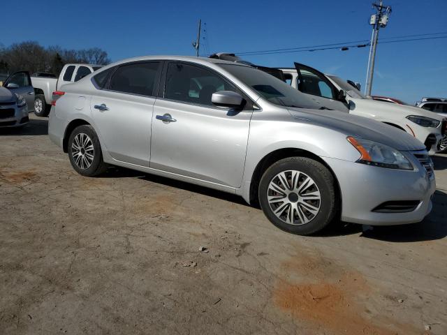 3N1AB7AP0FY265473 - 2015 NISSAN SENTRA S SILVER photo 4