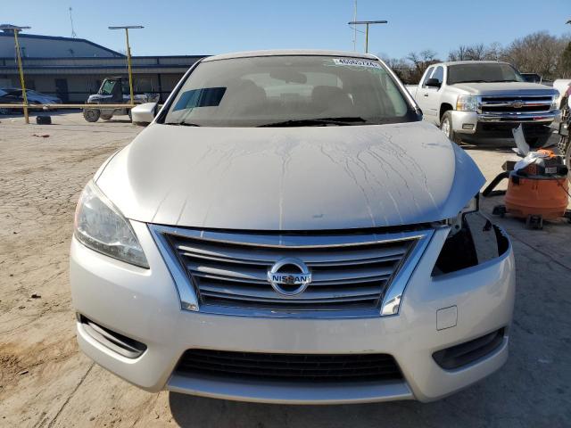 3N1AB7AP0FY265473 - 2015 NISSAN SENTRA S SILVER photo 5