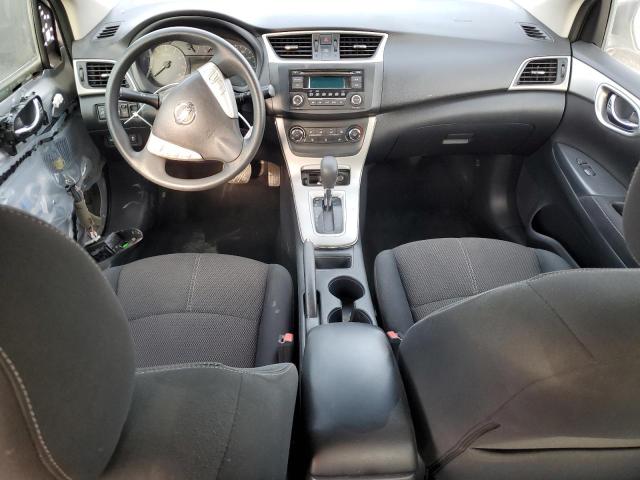 3N1AB7AP0FY265473 - 2015 NISSAN SENTRA S SILVER photo 8