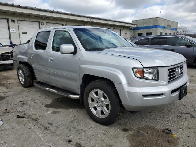 2HJYK16558H542123 - 2008 HONDA RIDGELINE RTL SILVER photo 4