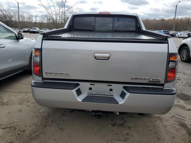 2HJYK16558H542123 - 2008 HONDA RIDGELINE RTL SILVER photo 6