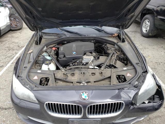 WBAXG5C57DD229818 - 2013 BMW 5 SERIES I CHARCOAL photo 11