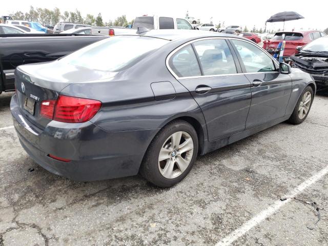 WBAXG5C57DD229818 - 2013 BMW 5 SERIES I CHARCOAL photo 3