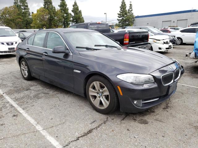 WBAXG5C57DD229818 - 2013 BMW 5 SERIES I CHARCOAL photo 4