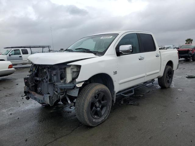 1N6AA07B44N506218 - 2004 NISSAN TITAN XE WHITE photo 1