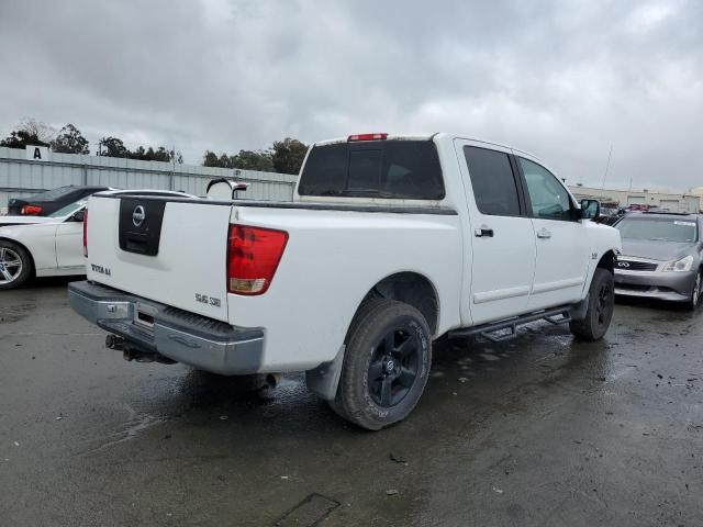 1N6AA07B44N506218 - 2004 NISSAN TITAN XE WHITE photo 3