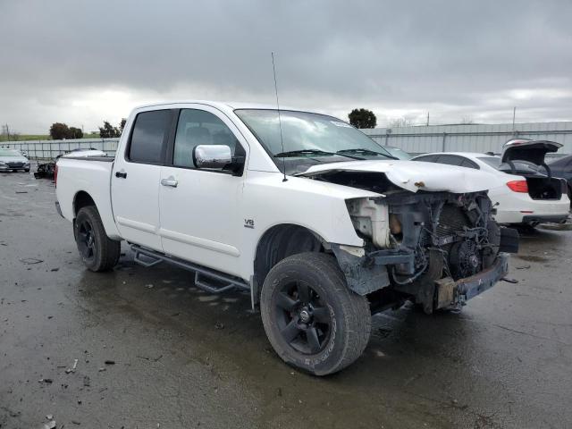 1N6AA07B44N506218 - 2004 NISSAN TITAN XE WHITE photo 4