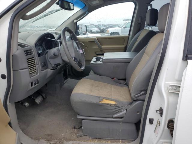 1N6AA07B44N506218 - 2004 NISSAN TITAN XE WHITE photo 7