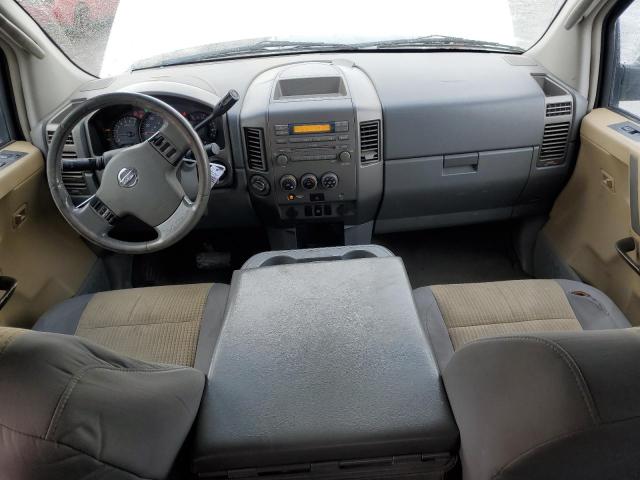 1N6AA07B44N506218 - 2004 NISSAN TITAN XE WHITE photo 8