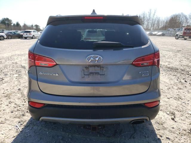 5XYZUDLB0DG012343 - 2013 HYUNDAI SANTA FE S GRAY photo 6