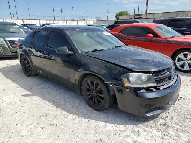 1C3CDZAGXDN750438 - 2013 DODGE AVENGER SE BLACK photo 4