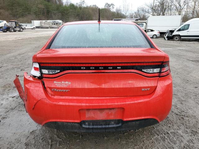 1C3CDFFA5GD796966 - 2016 DODGE DART SXT SPORT RED photo 6