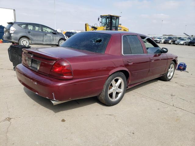 2MHHM79V44X678452 - 2004 MERCURY MARAUDER BURGUNDY photo 3