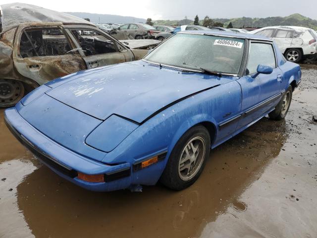 JM1FB3310F0875713 - 1985 MAZDA RX7 12A BLUE photo 1