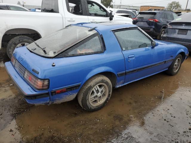 JM1FB3310F0875713 - 1985 MAZDA RX7 12A BLUE photo 3