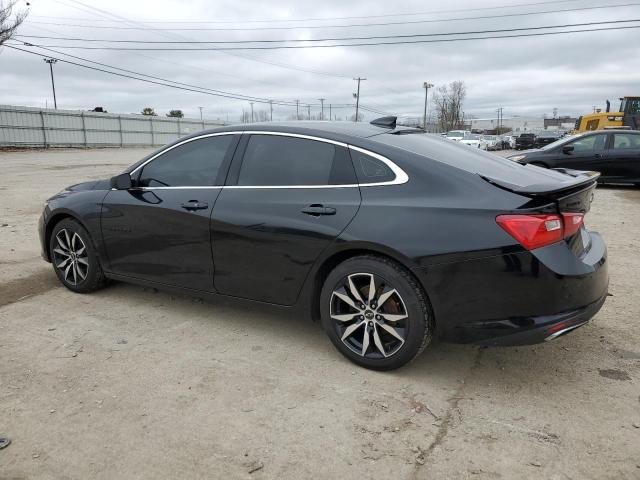 1G1ZG5ST4LF078346 - 2020 CHEVROLET MALIBU RS BLACK photo 2