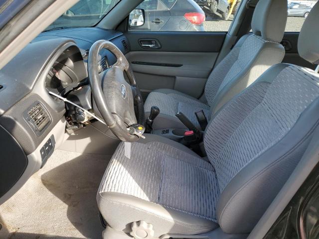 JF1SG65633G747095 - 2003 SUBARU FORESTER 2.5XS Чорний фото 7