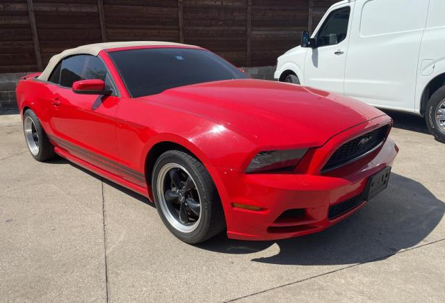 1ZVBP8EM5E5285865 - 2014 FORD MUSTANG RED photo 1